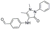 4-(1,5-DIMETHYL-3-OXO-2-PHENYL-2,3-DIHYDRO-1H-PYRAZOL-4-YLAMINO)-BENZALDEHYDE Struktur