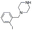 1-(2-IODOBENZYL)PIPERAZINE Struktur