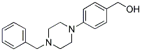 [4-(4-BENZYL-PIPERAZIN-1-YL)-PHENYL]-METHANOL Struktur