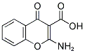 2-AMINO-4-OXO-4H-CHROMENE-3-CARBOXYLIC ACID Struktur