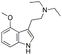 4-METHOXY-N,N-DIETHYL TRYPTAMINE Struktur