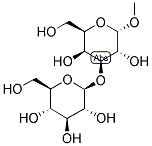 METHYL 3-O-BETA-D-GLUCOPYRANOSYL-ALPHA-D-GLUCOPYRANOSIDE Struktur