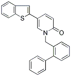 5-(1-BENZOTHIEN-2-YL)-1-(1,1'-BIPHENYL-2-YLMETHYL)PYRIDIN-2(1H)-ONE Struktur