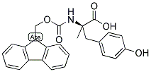 FMOC-ALPHA-METHYL-D-TYR Struktur