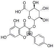 KAEMPFEROL-3-GLUCURONIDE Struktur