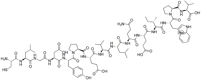 CHEMOKINE RECEPTOR CX3CR1, HUMAN, EXTRACELLULAR LOOP Struktur