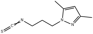 1-(3-ISOTHIOCYANATO-PROPYL)-3,5-DIMETHYL-1H-PYRAZOLE Struktur