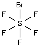 SULPHUR BROMOPENTAFLUORIDE Struktur