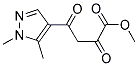 4-(1,5-DIMETHYL-1 H-PYRAZOL-4-YL)-2,4-DIOXO-BUTYRIC ACID METHYL ESTER Struktur