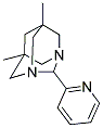 5,7-DIMETHYL-2-PYRIDIN-2-YL-1,3-DIAZATRICYCLO[3.3.1.1~3,7~]DECANE Struktur