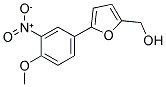 [5-(4-METHOXY-3-NITRO-PHENYL)-FURAN-2-YL]-METHANOL Struktur