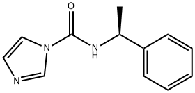 N-[(S)-(-)-1-PHENYLETHYL]IMIDAZOLE-1-CARBOXAMIDE Struktur