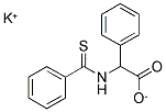 (BENZOTHIOYLAMINO)(PHENYL)ACETATE Struktur