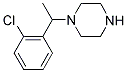 1-[1-(2-CHLOROPHENYL)ETHYL]PIPERAZINE Struktur