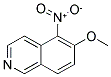 6-METHOXY-5-NITROISOQUINOLINE Struktur