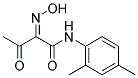 N-(2,4-DIMETHYL-PHENYL)-2-HYDROXYIMINO-3-OXO-BUTYRAMIDE Struktur