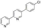 5-(4-CHLOROPHENYL)-2,3'-BIPYRIDINE Struktur