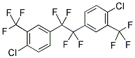 1,2-BIS-[4-CHLORO-3-(TRIFLUOROMETHYL)PHENYL]TETRAFLUOROETHANE Struktur