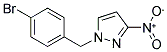 1-(4-BROMO-BENZYL)-3-NITRO-1H-PYRAZOLE Struktur