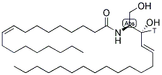 N-OLEOYL-D-SPHINGOSINE, [SPHINGOSINE-3-3H] Struktur