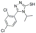 5-(2,4-DICHLOROPHENYL)-4-ISOPROPYL-4H-1,2,4-TRIAZOLE-3-THIOL Struktur