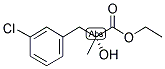 ETHYL (R)-2-HYDROXY-2-METHYL(3-CHLOROBENZENE)PROPANOATE Struktur