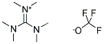 HEXAMETHYLGUANIDINIUM TRIFLUOROMETHANOLATE Struktur