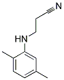 3-[(2,5-DIMETHYLPHENYL)AMINO]PROPANENITRILE Struktur