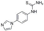 N-[4-(1H-IMIDAZOL-1-YL)PHENYL]THIOUREA Struktur