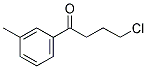 4-CHLORO-1-(3-METHYLPHENYL)-1-OXOBUTANE Struktur