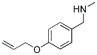 N-[4-(ALLYLOXY)BENZYL]-N-METHYLAMINE Struktur