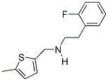 2-(2-FLUOROPHENYL)-N-((5-METHYLTHIEN-2-YL)METHYL)ETHANAMINE Struktur