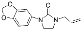 1-ALLYL-3-(1,3-BENZODIOXOL-5-YL)IMIDAZOLIDIN-2-ONE Struktur