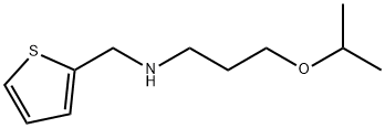 (3-ISOPROPOXY-PROPYL)-THIOPHEN-2-YLMETHYL-AMINE Struktur