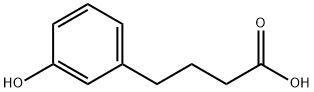 4-(3-HYDROXYPHENYL)BUTANOIC ACID Struktur