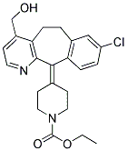 4-HYDROXYMETHYLLORATADINE Struktur