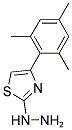 [4-(2,4,6-TRIMETHYL-PHENYL)-THIAZOL-2-YL]-HYDRAZINE Struktur