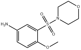 4-METHOXY-3-(MORPHOLINE-4-SULFONYL)-PHENYLAMINE Struktur