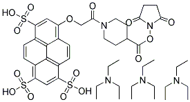 ALEXA FLUOR(R) 405 CARBOXYLIC ACID, SUCCINIMIDYL ESTER Struktur