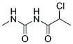 1-(2-CHLORO-PROPIONYL)-3-METHYL-UREA Struktur