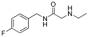 2-(ETHYLAMINO)-N-(4-FLUOROBENZYL)ACETAMIDE Struktur