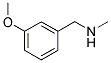 3-METHOXY-N-METHYLBENZYLAMINE Struktur