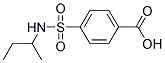 4-[(SEC-BUTYLAMINO)SULFONYL]BENZOIC ACID Struktur