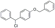 1-(BENZYLOXY)-4-[CHLORO(PHENYL)METHYL]BENZENE Struktur