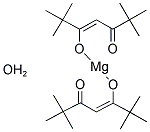 MAGNESIUM BIS(2,2,6,6-TETRAMETHYL-3,5-HEPTANEDIONATE) HYDRATE Struktur