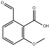 2-FORMYL-6-METHOXYBENZOIC ACID Struktur