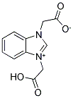 [1-(CARBOXYMETHYL)-3H-BENZIMIDAZOL-1-IUM-3-YL]ACETATE Struktur