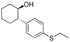 TRANS-2-(4-ETHYLTHIOPHENYL)CYCLOHEXANOL Struktur