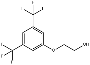 2-[3,5-BIS(TRIFLUOROMETHYL)PHENOXY]ETHANOL Struktur