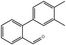 3',4'-DIMETHYL-BIPHENYL-2-CARBALDEHYDE Struktur